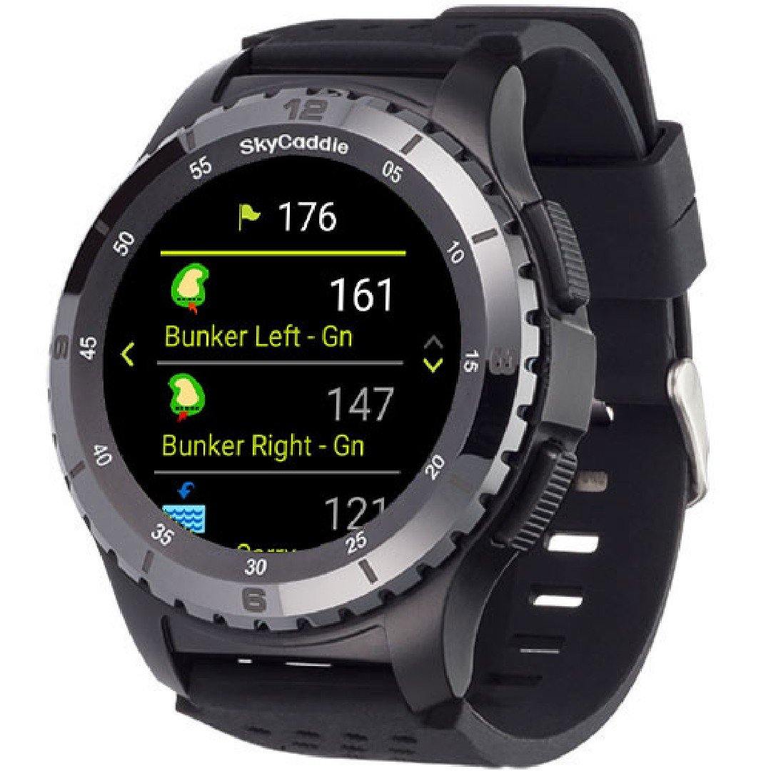 SkyCaddie LX5C GPS Golf Watch with Ceramic Bezel