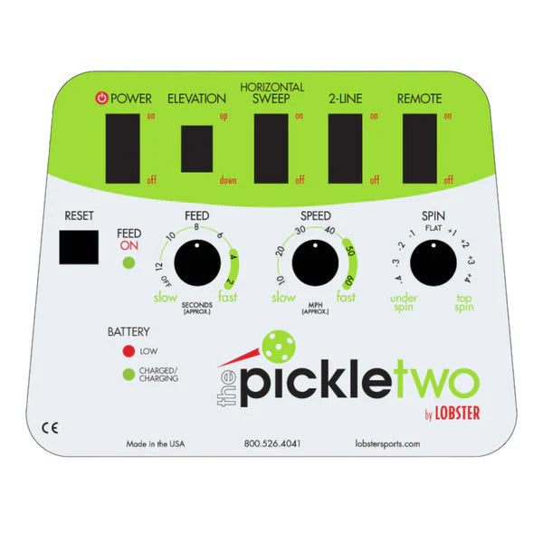 Lobster Pickleball Machine - Pickle Two